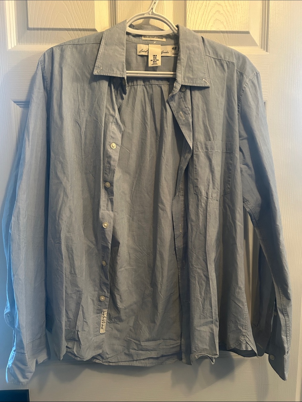 H&M  Blue Men’s  Shirt